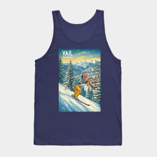 Vail Colorado Ski Tank Top